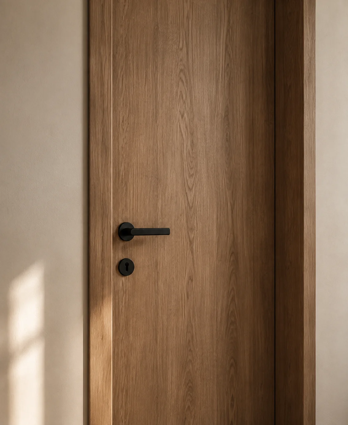 Interior door and joinery detail for a hospitality project