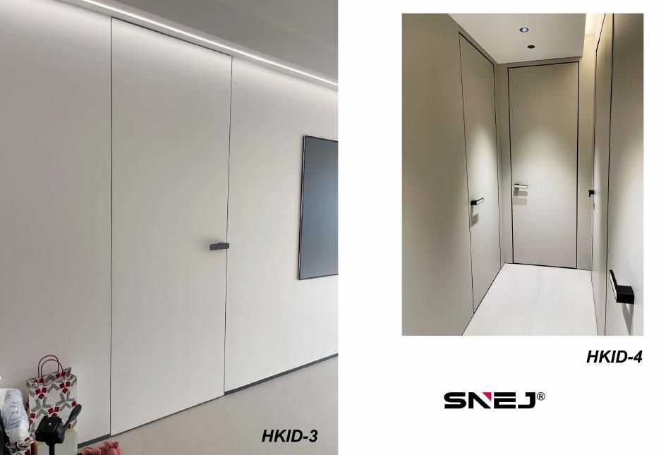 Invisible door project references shown on catalogue page 25