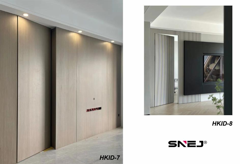 Invisible door project references shown on catalogue page 28