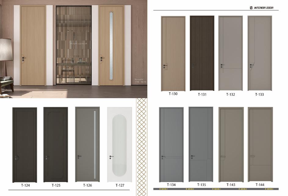 Composite interior door family references shown on catalogue page 10