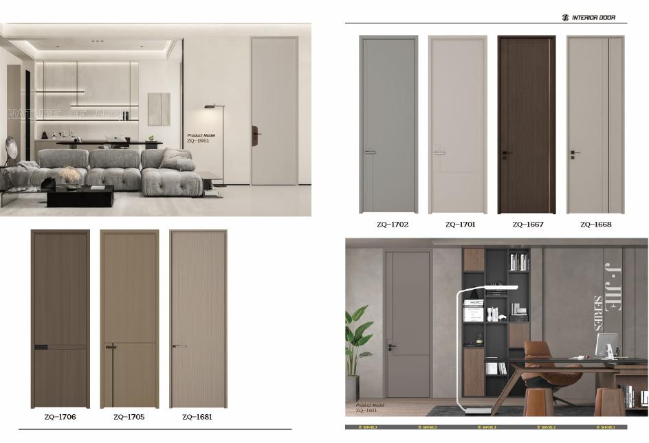 Composite interior door family references shown on catalogue page 22